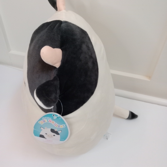 Connor Cow Squishmallows Farm and Sealife Squad Stuffed Animal Plush Toys 12" - Picture 5 of 6